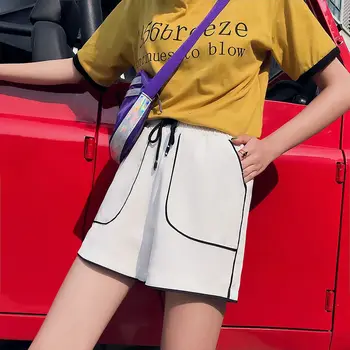 2018 Summer Shorts Women Wide Leg Femme Casual Loose Ladies High Waist Drawstring Thin Body Fitness Workout Pantalon Corto Mujer
2018 Summer Shorts Women Wide Leg Femme Casual Loose Ladies High Waist Drawstring Thin Body Fitness Workout Pantalon Corto Mujer