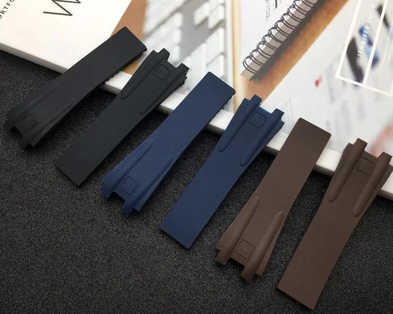 New Black Blue Brown nature silicone Rubber Watchband Watch Band for Ulysse Nardin strap for EXECUTIVE 243 26mm Man free tool
New Black Blue Brown nature silicone Rubber Watchband Watch Band for Ulysse Nardin strap for EXECUTIVE 243 26mm Man free tool