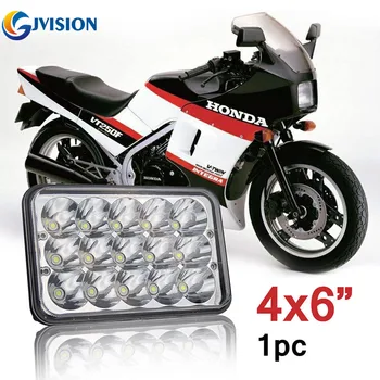 Chrome 4x6 45W LED Headlight 5 inch Rectangular headlamp for Honda XR250, XR400, XR650 and Suzuki DRZ 6000K
Chrome 4x6 45W LED Headlight 5 inch Rectangular headlamp for Honda XR250, XR400, XR650 and Suzuki DRZ 6000K