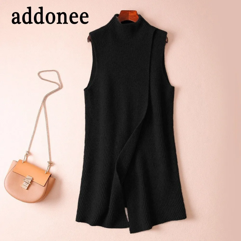 New Arrive Women Turtleneck Cashmere Pullovers Wool Wild Sweater Solid color Casual Autumn winter Style Comfortable Warm Vest
New Arrive Women Turtleneck Cashmere Pullovers Wool Wild Sweater Solid color Casual Autumn winter Style Comfortable Warm Vest