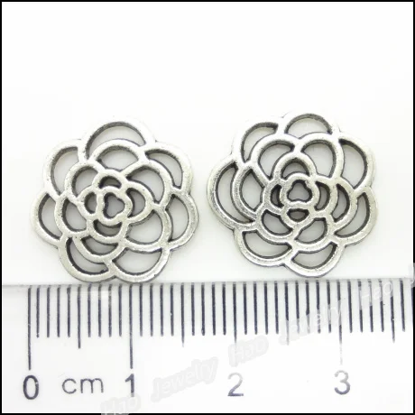 20pcs Charms Flower Pendant Tibetan silver Zinc Alloy Fit Bracelet Necklace DIY Metal Jewelry Findings
20pcs Charms Flower Pendant Tibetan silver Zinc Alloy Fit Bracelet Necklace DIY Metal Jewelry Findings