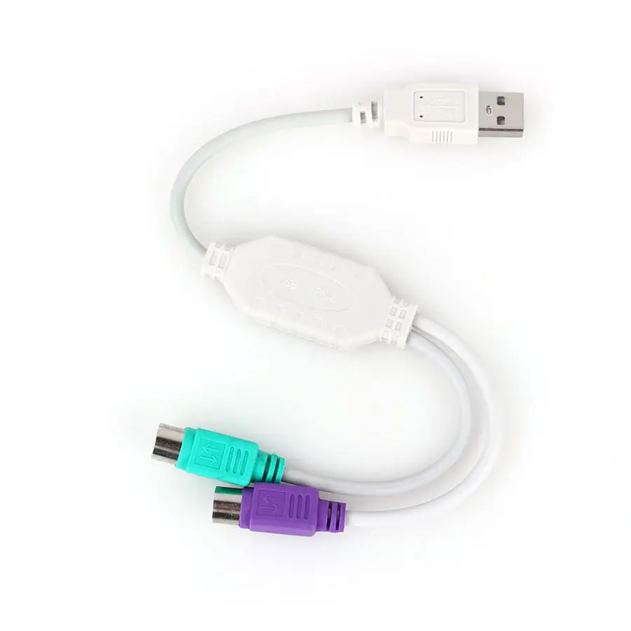 USB Male to PS2 Female Cable Adapter Converter Use For Keyboard Mouse Computer Cables & Connectors
USB Male to PS2 Female Cable Adapter Converter Use For Keyboard Mouse Computer Cables & Connectors