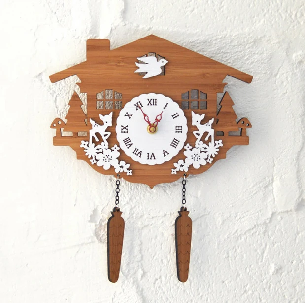 021268 Rural idyll bamboo forest cabin animal cuckoo clocks home sitting room the bedroom adornment wall clock
021268 Rural idyll bamboo forest cabin animal cuckoo clocks home sitting room the bedroom adornment wall clock