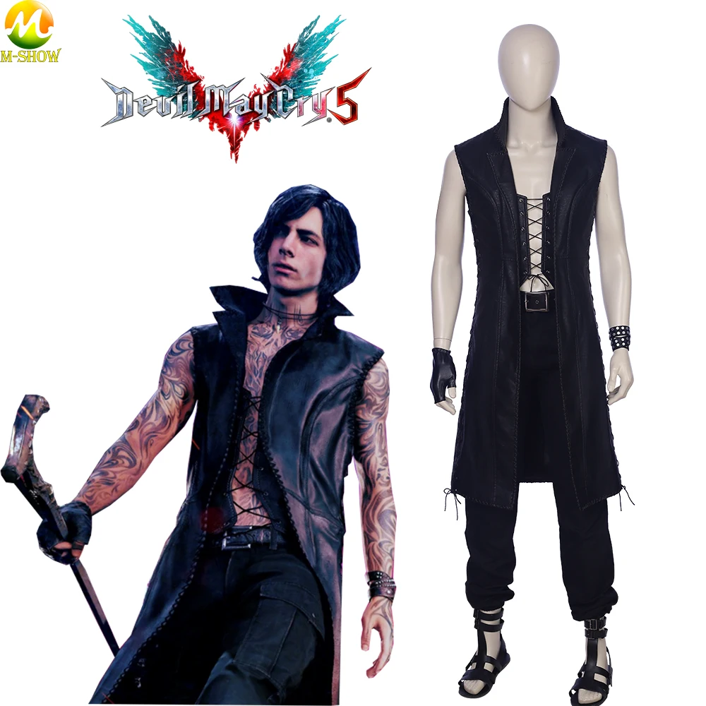 Game Devil May Cry 5 V Cosplay Costume Vitale Cosplay Clothing Halloween Costumes For Men Custom Made Free Shipping
Game Devil May Cry 5 V Cosplay Costume Vitale Cosplay Clothing Halloween Costumes For Men Custom Made Free Shipping