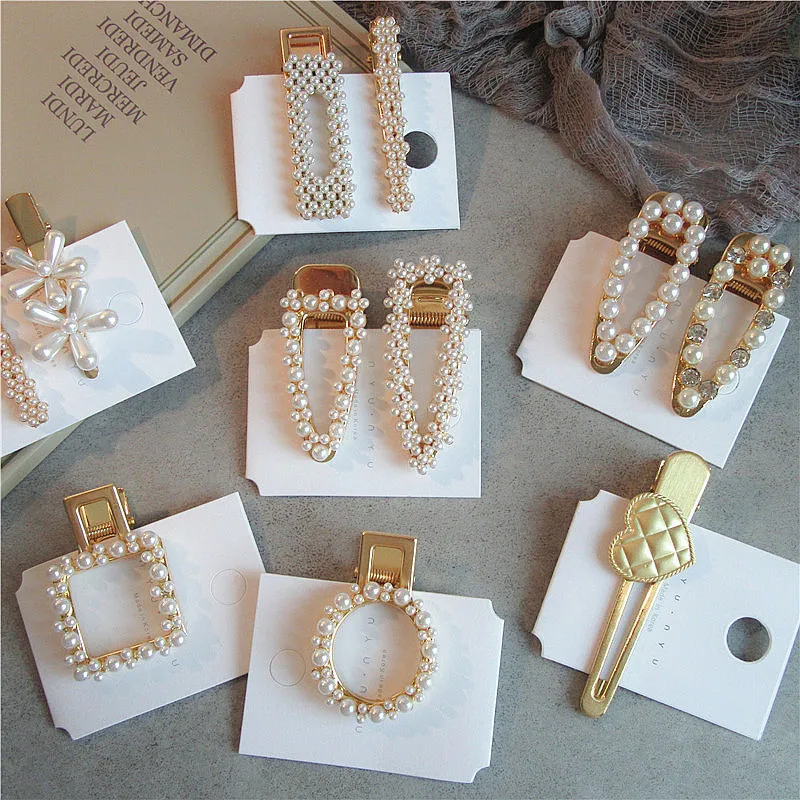 HZ 2019 New Pearls Flower Hairpins Vintage Hollow Geometric Hair Clip Barrettes Headwear Hair Grip Hair Accessories For Women
HZ 2019 New Pearls Flower Hairpins Vintage Hollow Geometric Hair Clip Barrettes Headwear Hair Grip Hair Accessories For Women