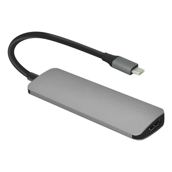 4 in 1 HUB USB-C To HDMI 4K USB 3.0 Adapter PD/Micro Usb Charging Port for MacBook Pro Samsung Galaxy S8 USB C Hub
4 in 1 HUB USB-C To HDMI 4K USB 3.0 Adapter PD/Micro Usb Charging Port for MacBook Pro Samsung Galaxy S8 USB C Hub