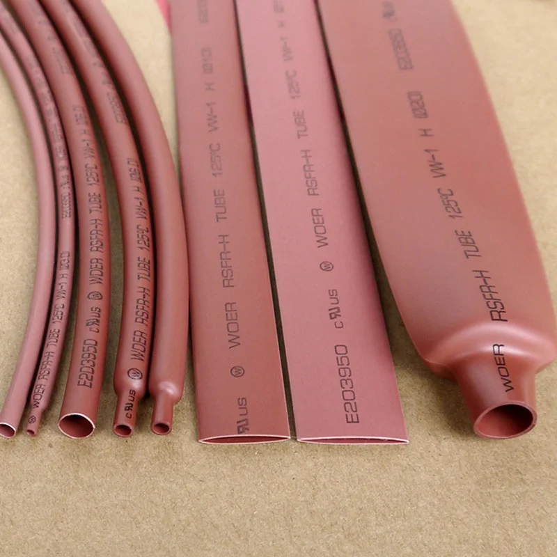 5M Brown - 2/4/ 6/8/10/12/14/16/20/25/30 MM Assortment Ratio 2:1 Polyolefin Heat Shrink Tube Tubing Sleeving Cable Sleeves
5M Brown - 2/4/ 6/8/10/12/14/16/20/25/30 MM Assortment Ratio 2:1 Polyolefin Heat Shrink Tube Tubing Sleeving Cable Sleeves