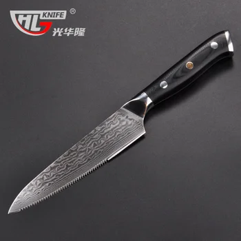 5Inch steak knife Damascus Japanese VG10 Damascus steel kitchen knife for meeting knives cuchillos de cocina
5Inch steak knife Damascus Japanese VG10 Damascus steel kitchen knife for meeting knives cuchillos de cocina