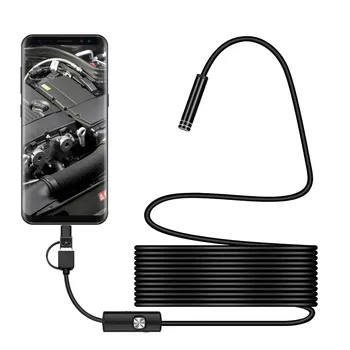 3in1 Android USB Type-C Endoscope Inspection 5.5mm Camera 6 LED HD Waterproof dec10
3in1 Android USB Type-C Endoscope Inspection 5.5mm Camera 6 LED HD Waterproof dec10