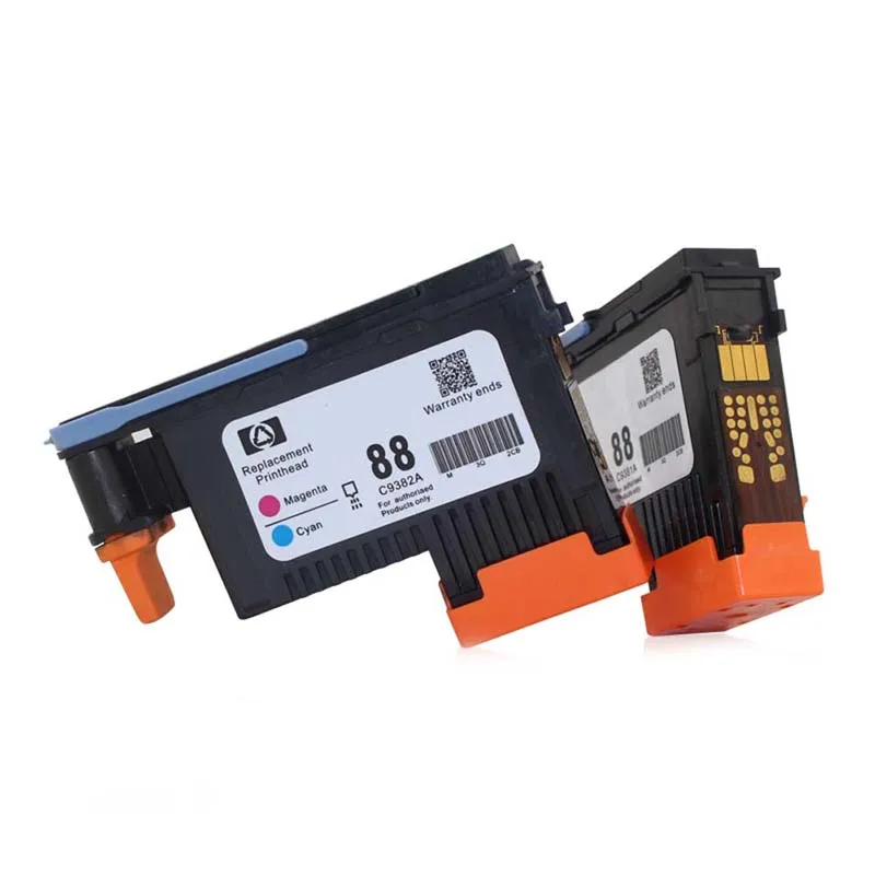 2 Pcs New Printhead Black/Yellow+Cyan/Mage For HP 88 C9382A PRO K550 K8600 K8500 K5300 K5400 L7380 EM88
2 Pcs New Printhead Black/Yellow+Cyan/Mage For HP 88 C9382A PRO K550 K8600 K8500 K5300 K5400 L7380 EM88
