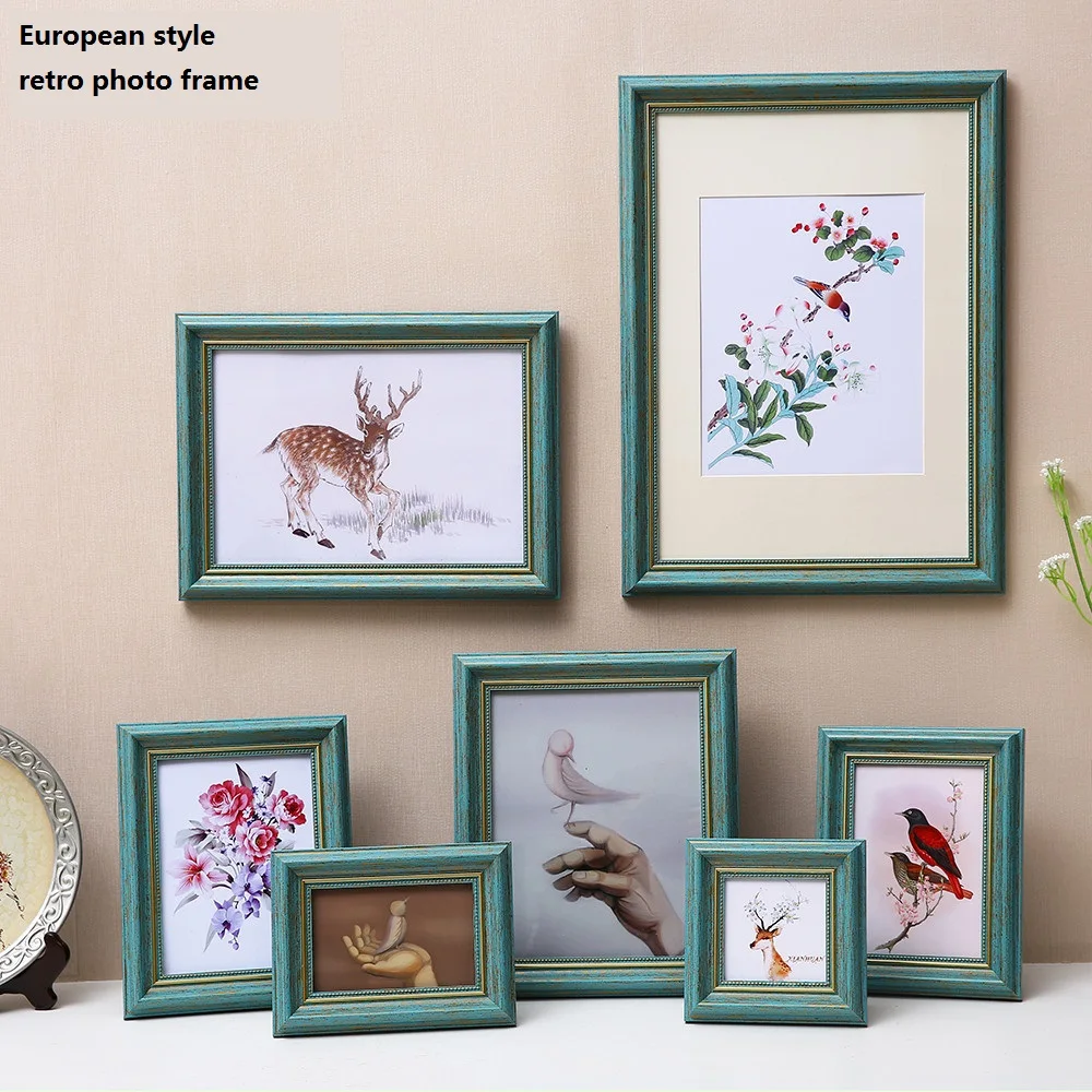 European style retro picture photo frame album pendulum wall creative American style photo frame
European style retro picture photo frame album pendulum wall creative American style photo frame