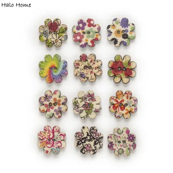 50pcs 2 Hole 2 Colors Mixed Flower Wood Buttons Crafts Sewing Scrapbooking Handmade DIY Decor Clothing 20mm
50pcs 2 Hole 2 Colors Mixed Flower Wood Buttons Crafts Sewing Scrapbooking Handmade DIY Decor Clothing 20mm