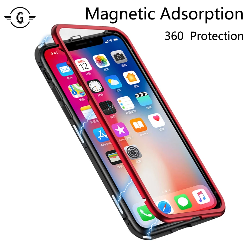 Защитный металлический бампер с магнитной адсорбцией, чехол для iPhone Xs Max, рамочные чехлы для iphone Xr, X, 7, 8 plus, чехлы, оболочка, 360
Защитный металлический бампер с магнитной адсорбцией, чехол для iPhone Xs Max, рамочные чехлы для iphone Xr, X, 7, 8 plus, чехлы, оболочка, 360