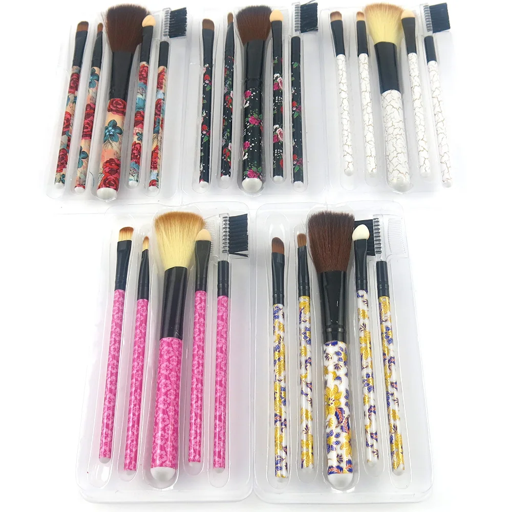 5pcs/lot Flower Printing Makeup Brushes Foundation Concealer Blusher Make Up Brush Set Super Soft Nylon Brush Cosmetic Tools
5pcs/lot Flower Printing Makeup Brushes Foundation Concealer Blusher Make Up Brush Set Super Soft Nylon Brush Cosmetic Tools