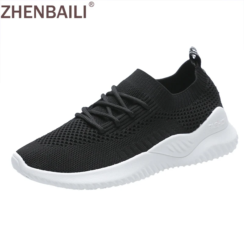 ZHENBAILI Size 35-40 Knitting Breathable Stretch Sock Shoes Fashion Soft Women Casual Flat Shoes Female Slip On Sneaker Footwear
ZHENBAILI Size 35-40 Knitting Breathable Stretch Sock Shoes Fashion Soft Women Casual Flat Shoes Female Slip On Sneaker Footwear
