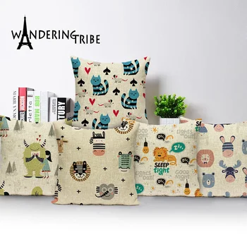 Cartoon Animal Cushion Cover Cute Bear Lion Home Decoration Throw Pillow Covers Children 45 X 45 Linen Case on The Pillow Cases
Cartoon Animal Cushion Cover Cute Bear Lion Home Decoration Throw Pillow Covers Children 45 X 45 Linen Case on The Pillow Cases