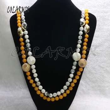 Handmade Beaded strand necklace Natural pearls necklace Mix color beaded necklace fashion jewelry gift for lady 6134
Handmade Beaded strand necklace Natural pearls necklace Mix color beaded necklace fashion jewelry gift for lady 6134
