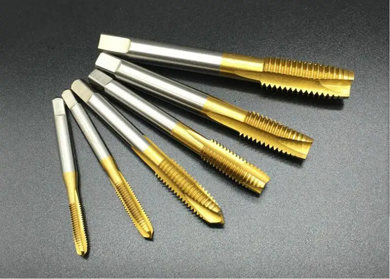 upgd Titanium Electroplating HSS Machine Screw Tap M3.5 Spiral Pointed Taps DIY Tool
upgd Titanium Electroplating HSS Machine Screw Tap M3.5 Spiral Pointed Taps DIY Tool