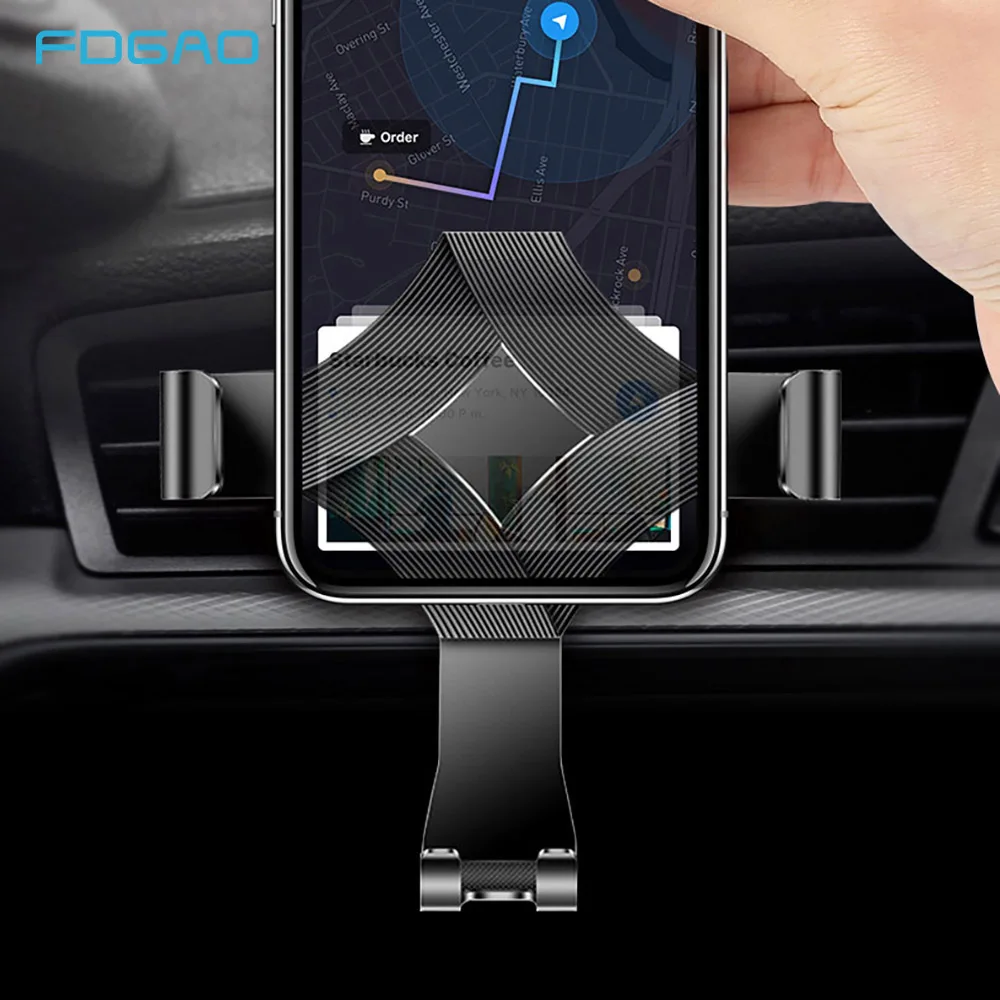 FDGAO Gravity Car Holder For iPhone Samsung Cell Mobile Phone Holder 360 Degree Air Vent Mount Clip Car Phone Holder Stand
FDGAO Gravity Car Holder For iPhone Samsung Cell Mobile Phone Holder 360 Degree Air Vent Mount Clip Car Phone Holder Stand