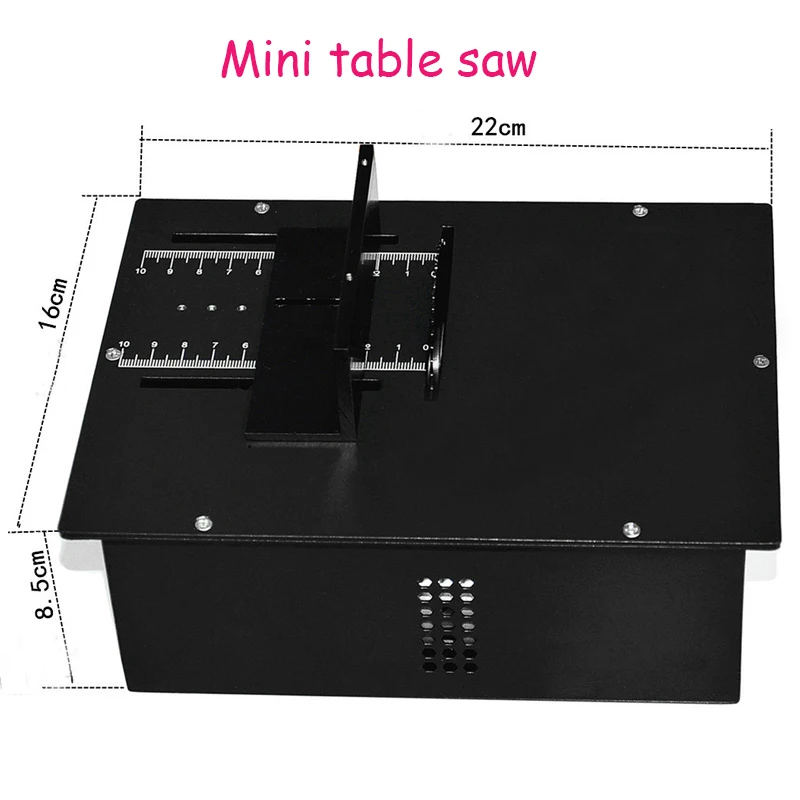 Mini Table Saw Acrylic/Wood Sawing Machine High Precision Woodworking Saws Metal Small Cutting Machine A00-B20
Mini Table Saw Acrylic/Wood Sawing Machine High Precision Woodworking Saws Metal Small Cutting Machine A00-B20