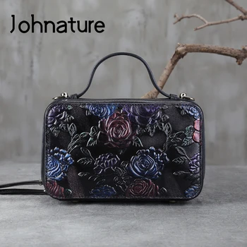 Johnature 2020 Flap Genuine Leather Vintage Embossed Versatile Zipper Hard Floral Totes Women Handbags & Crossbody Bags
Johnature 2020 Flap Genuine Leather Vintage Embossed Versatile Zipper Hard Floral Totes Women Handbags & Crossbody Bags