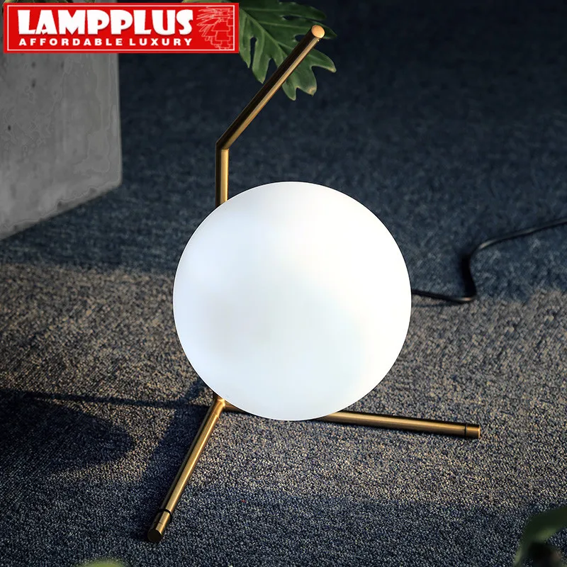 Lampplus Modern Simple Golden color Frosted glass ball lampshade Table lamp Desk lamp for bedroom living room study hotel room
Lampplus Modern Simple Golden color Frosted glass ball lampshade Table lamp Desk lamp for bedroom living room study hotel room