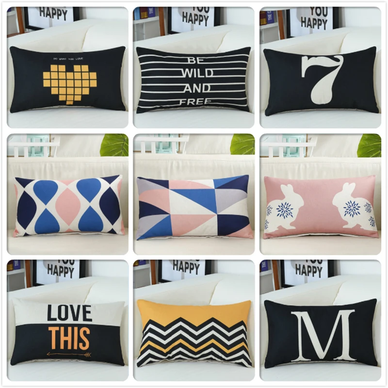 Rectangle 30x50 cm Decorative Waist Lumbar Cushion Cover for Sofa Bed Car Throw Neck Pillow Case Garden Cushioncover Pillowcase
Rectangle 30x50 cm Decorative Waist Lumbar Cushion Cover for Sofa Bed Car Throw Neck Pillow Case Garden Cushioncover Pillowcase