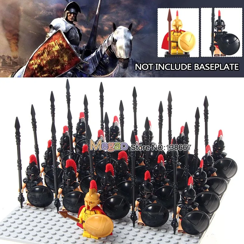 21pcs/lot Legoings Medieval Knights Roman Soliders Crusader Rome Troops Army Warriors Building Blocks Gifts for Children Toys
21pcs/lot Legoings Medieval Knights Roman Soliders Crusader Rome Troops Army Warriors Building Blocks Gifts for Children Toys