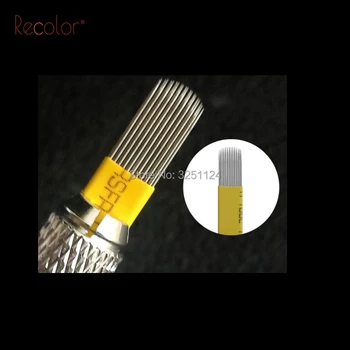 100pcs double line 17 pin U arc fog eyebrow color easy good sharp elasticity manual eyebrow embroidery needle microblading
100pcs double line 17 pin U arc fog eyebrow color easy good sharp elasticity manual eyebrow embroidery needle microblading