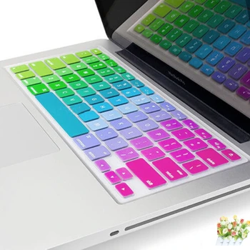 For Macbook Keyboard Cover 13" 15" 17'' Rainbow Laptop Keyboard Stickers US Version Silicone Skin Protector Covers Colorful
For Macbook Keyboard Cover 13" 15" 17'' Rainbow Laptop Keyboard Stickers US Version Silicone Skin Protector Covers Colorful