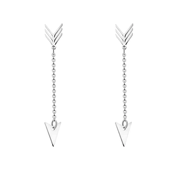 10pairs Stainless Steel Chain Boucle D'oreille Pendante Femme Gold Color Dart Arrow Drop Earrings For Women BFF Jewelry
10pairs Stainless Steel Chain Boucle D'oreille Pendante Femme Gold Color Dart Arrow Drop Earrings For Women BFF Jewelry