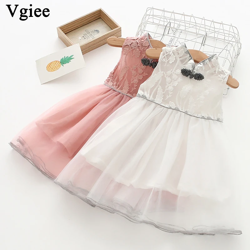 Vgiee Dress for Baby Girl Dresses 2019 Summer Party Princess Dress Sleeveless Solid Lace Little Girls Clothing CC318
Vgiee Dress for Baby Girl Dresses 2019 Summer Party Princess Dress Sleeveless Solid Lace Little Girls Clothing CC318
