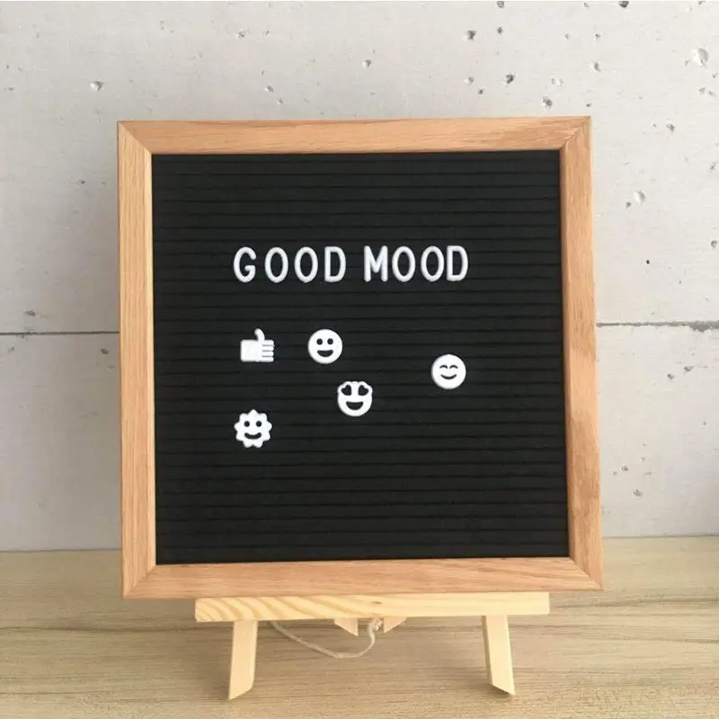 Felt Letter Message Board Oak Frame White Letters Symbols Numbers Characters Bag Black Grey
Felt Letter Message Board Oak Frame White Letters Symbols Numbers Characters Bag Black Grey
