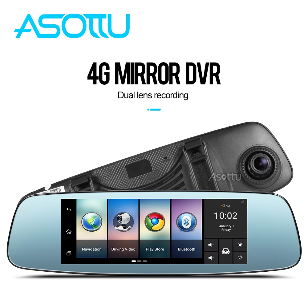 Asottu 7" touch screen 4G car mirror dvr Car Camera GPS Bluetooth WiFi Dual Lens Rearview Mirror Video Recorder Mirror Dash cam
Asottu 7" touch screen 4G car mirror dvr Car Camera GPS Bluetooth WiFi Dual Lens Rearview Mirror Video Recorder Mirror Dash cam
