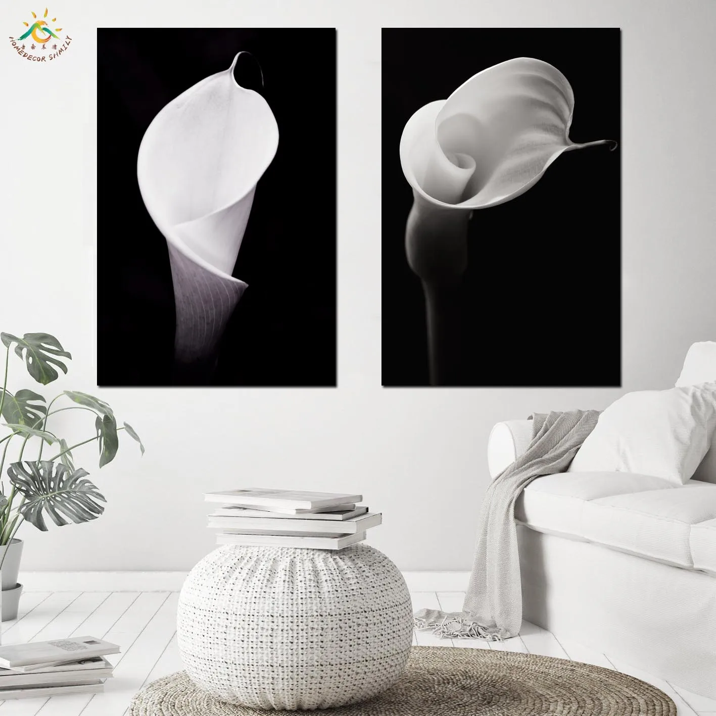 Nordic Poster Decoration Black Obsession Grayscale Tulip Wall Art Canvas Poster and Print Canvas Scroll Painting Wall Poster
Nordic Poster Decoration Black Obsession Grayscale Tulip Wall Art Canvas Poster and Print Canvas Scroll Painting Wall Poster