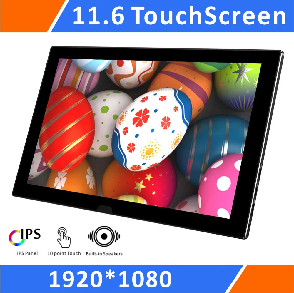 11.6"IPS 1080P Touchscreen Portable Monitor Display LCD for Raspberry Pi3 2B B A+ PS3 PS4 WiiU Xbox360
11.6"IPS 1080P Touchscreen Portable Monitor Display LCD for Raspberry Pi3 2B B A+ PS3 PS4 WiiU Xbox360