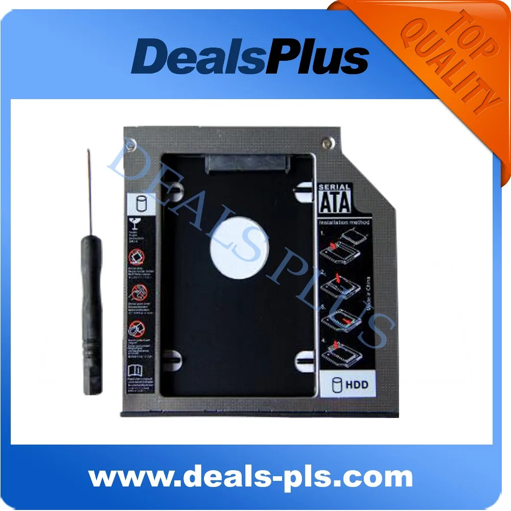 9.5mm 2nd Hard Drive HDD SSD Case Caddy Adapter for DELL Latitude E5440 E5540 E6440 E6540
9.5mm 2nd Hard Drive HDD SSD Case Caddy Adapter for DELL Latitude E5440 E5540 E6440 E6540