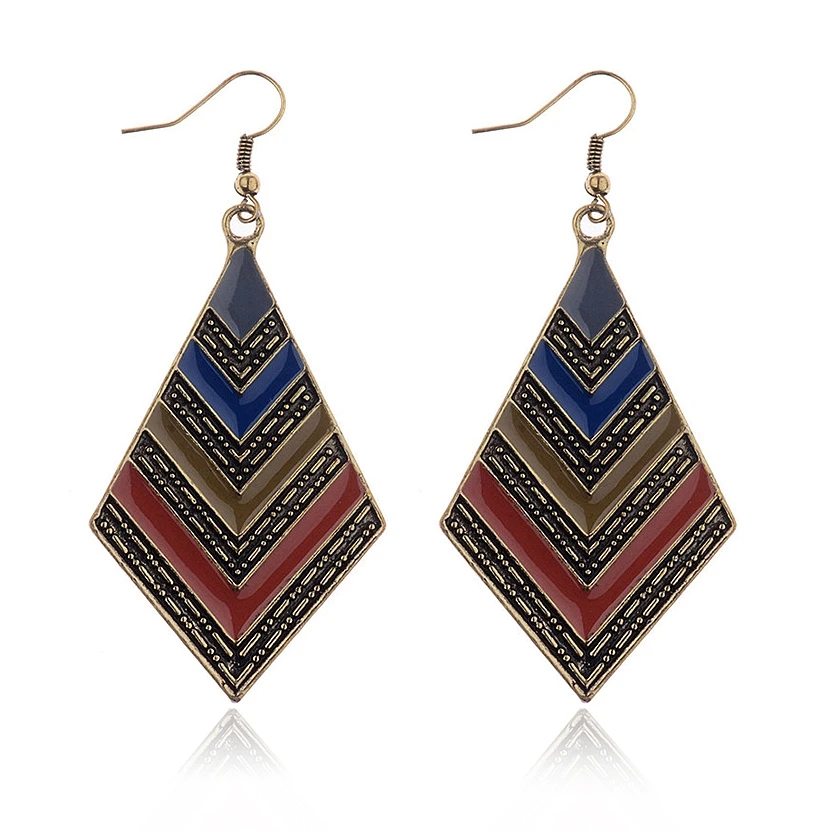 DOUVEI Square Shaped Bronze 6 Colors Earrings Women Enamel Colorful Ethnic Style Earrings Bohemia Boho Earrings HQE086
DOUVEI Square Shaped Bronze 6 Colors Earrings Women Enamel Colorful Ethnic Style Earrings Bohemia Boho Earrings HQE086
