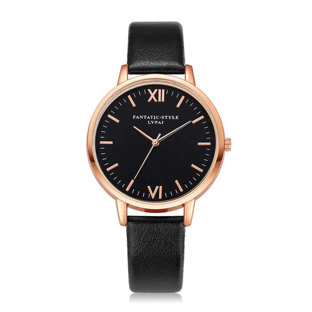 Lvpai Newest Rose Gold Black Roman Numerals Women Dress Watches Brand Luxury Fashion Popular Wristwatch Female Quartz Watch
Lvpai Newest Rose Gold Black Roman Numerals Women Dress Watches Brand Luxury Fashion Popular Wristwatch Female Quartz Watch