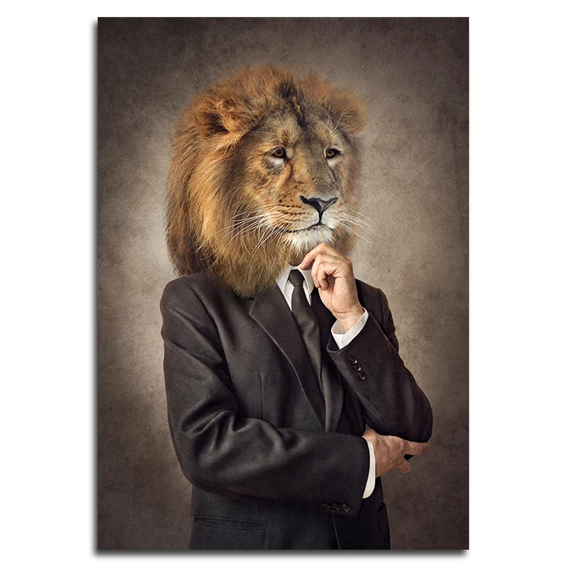 6 Lion in a suit