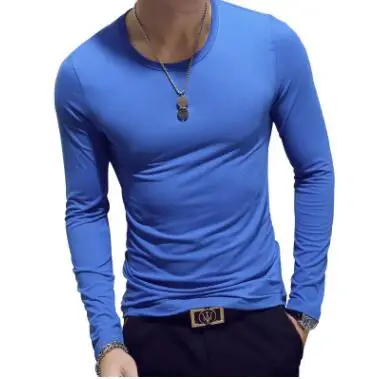 2019 New Men fashion t shirt tees Slim Tops Male stretch t-shirt long sleeve Tee Shirts High V collar Men's cotton Tees
2019 New Men fashion t shirt tees Slim Tops Male stretch t-shirt long sleeve Tee Shirts High V collar Men's cotton Tees