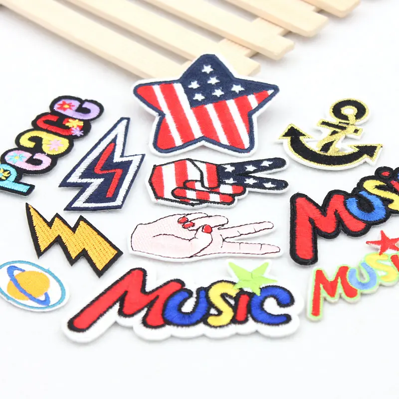 All kinds of Digital parches Embroidered Iron on Patches for Clothing DIY Stripes Clothes Custom Stickers Military Rank Badges
All kinds of Digital parches Embroidered Iron on Patches for Clothing DIY Stripes Clothes Custom Stickers Military Rank Badges