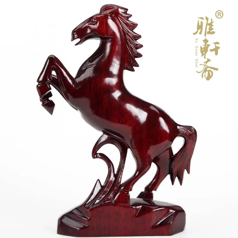A mahogany crafts Dongyang wood solid wood horse 12 twelve zodiac horse horse decoration Feng Shui
A mahogany crafts Dongyang wood solid wood horse 12 twelve zodiac horse horse decoration Feng Shui