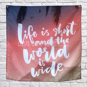 Text label Poster Banners Dormitory bedroom living room classroom Wall Decoration Hanging Art Waterproof Cloth Flags Painting
Text label Poster Banners Dormitory bedroom living room classroom Wall Decoration Hanging Art Waterproof Cloth Flags Painting