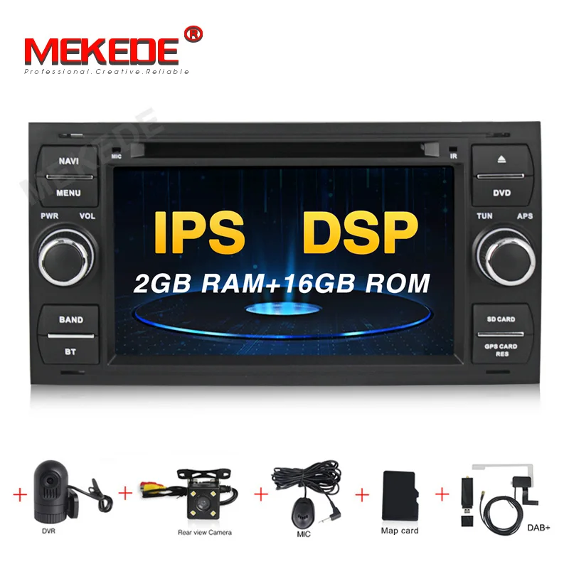 MEKEDE Car Multimedia Player GPS Android 9.0 2 Din For Ford/Mondeo/Focus/Transit/C-MAX Car Radio Bluetooth DVR Autoradio DSP
MEKEDE Car Multimedia Player GPS Android 9.0 2 Din For Ford/Mondeo/Focus/Transit/C-MAX Car Radio Bluetooth DVR Autoradio DSP