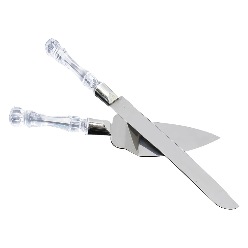 1Set Wedding Cake Knife And Server Set Stainless Steel With Faux Crystal Handles For Wedding Ceremony Party - Sliver As Shown
1Set Wedding Cake Knife And Server Set Stainless Steel With Faux Crystal Handles For Wedding Ceremony Party - Sliver As Shown