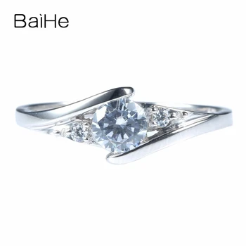 BAIHE Women Solid 14k White Gold Solitaire with Accents Engagement Wedding Band Ring Lady Fine Jewelry Trendy Gift Ring
BAIHE Women Solid 14k White Gold Solitaire with Accents Engagement Wedding Band Ring Lady Fine Jewelry Trendy Gift Ring
