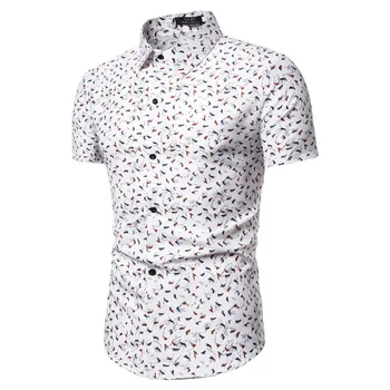2019 New Brand Summer Men's Short Sleeve Floral Print Slim Men's Square Collar Men's Short Sleeve Men's Shirt
2019 New Brand Summer Men's Short Sleeve Floral Print Slim Men's Square Collar Men's Short Sleeve Men's Shirt