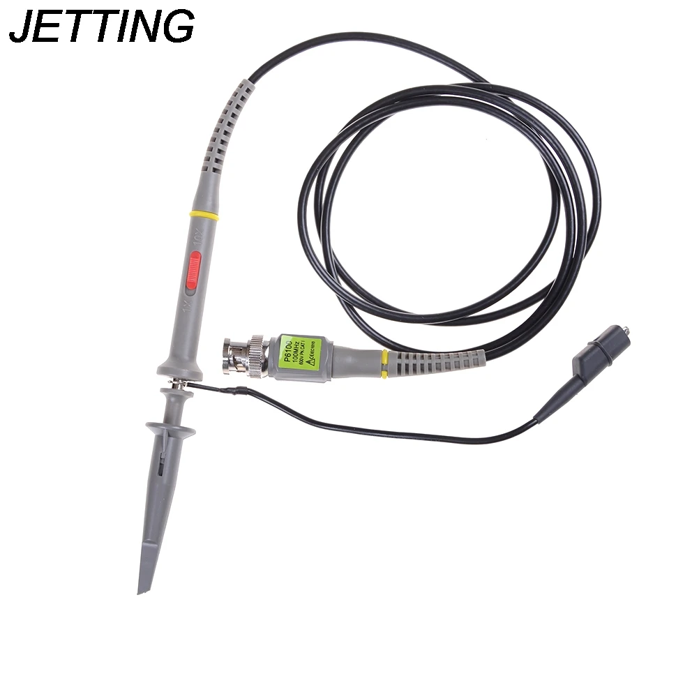 JETTING 2017 New Arrival High Quality P6100 Oscilloscope Probe DC-6MHz DC-100MHz Scope Clip Probe 1PCS
JETTING 2017 New Arrival High Quality P6100 Oscilloscope Probe DC-6MHz DC-100MHz Scope Clip Probe 1PCS