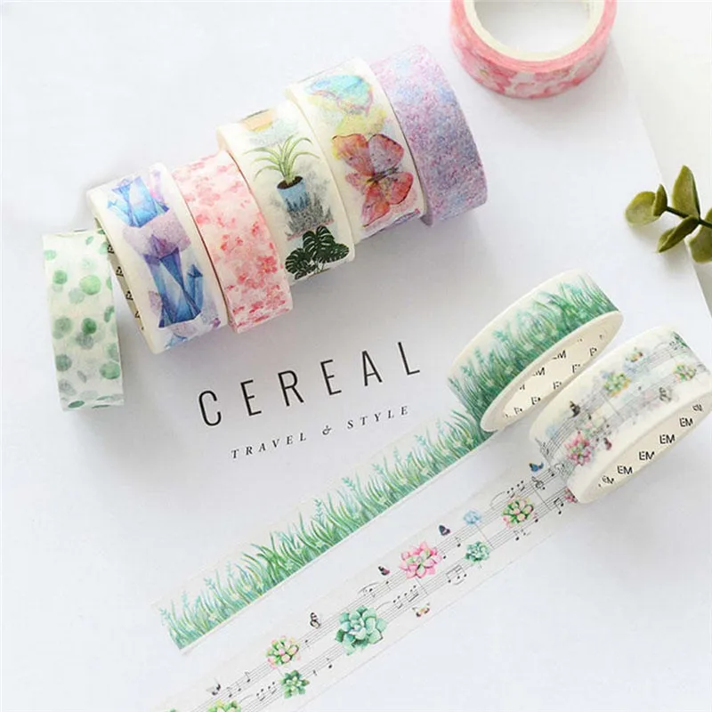 1PC 15MM*7M Cute Cactus Decorative Washi Tape DIY Scrapbooking Masking Tape School Office Supply
1PC 15MM*7M Cute Cactus Decorative Washi Tape DIY Scrapbooking Masking Tape School Office Supply